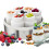 Yogurt Machine 1.26L Reusable 180ML Glass Jars, 7-Pack, Constant Temperature, One-Click Start, Automatic Yogurt Maker 1