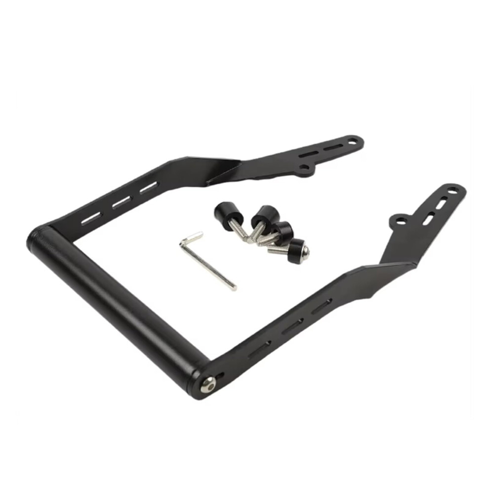 Telescopic Phone Support Motorcycle Gps Navigation Bracket Aluminum For Kove 800X Adventure Colove Adv Rally Pro Black 9393856789665