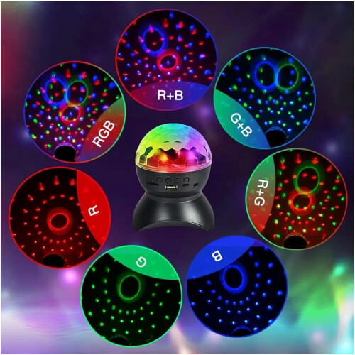 LED Stage Light Rotating Ball Stroboscopic White Strobe Effect For Stage Lighting 1