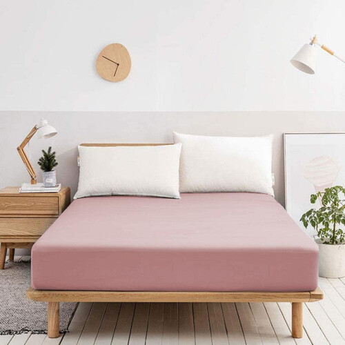 (Charcoal, Double) 40cm Extra Deep Fitted Sheet 100% Soft Egyptian Cotton Bed Sheets Single Double Super King Size 2