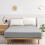 (Charcoal, Double) 40cm Extra Deep Fitted Sheet 100% Soft Egyptian Cotton Bed Sheets Single Double Super King Size 4