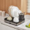 Living And Home Kitchen Expandable Organizer Dish Drainer Rack 1