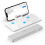 Folding Bluetooth Keyboard with Magnetic Stand, Aluminum Alloy Mini Keypad 1