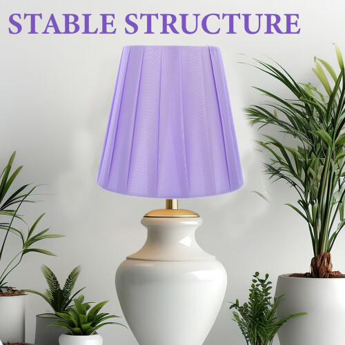 1Pc Elegant Purple Lampshade Multi-Purpose Light Accessory 2