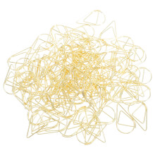 100 ud. clips de papel forma gota, accesorios oficina