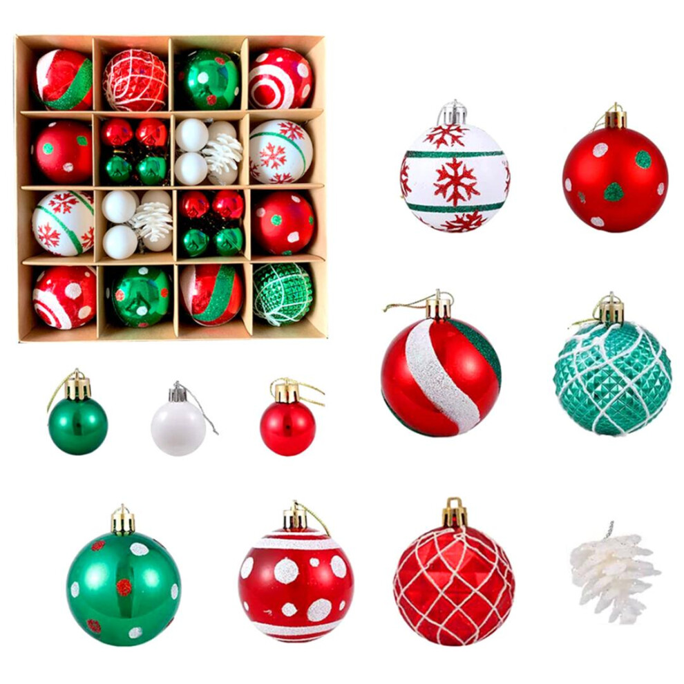 42-Piece Christmas Ornaments for Christmas Tree Decorations