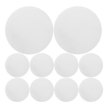 10 sztuk gładkich płaskich kamieni do malowania, bez nadruku, DIY