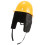 capacete de inverno quente com forro térmico e proteção contra vento 9