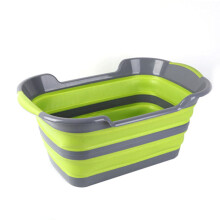 Baby Folding Non Slip Bath Accessory For Newborns And Pets Green No Drip Safety Mat