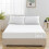 (Duck Egg, Single) Extra Deep Fitted Bed Sheets 16"/40cm Deep Pockets With Elasticated Corners | Bedding & Linen Easy Iron All Seasons 52% Polyester 48% Cotton 6