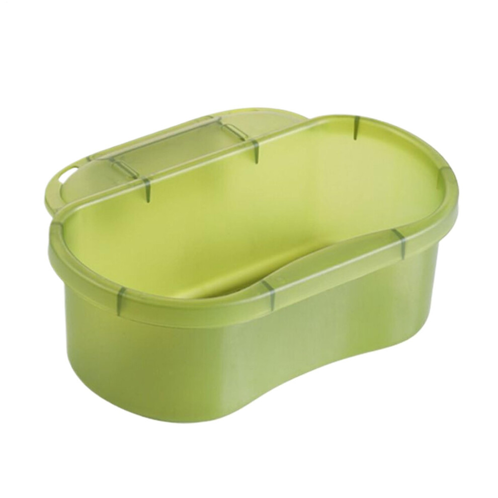 Kitchen Sink Basket Faucet Hangable Strainer No Drilling Food Waste Catcher For Restaurants Apartments Green 9016109928962