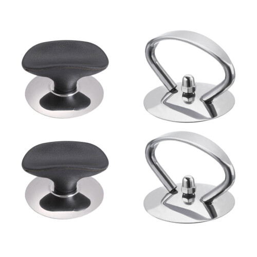 4Pcs Replacement Pot Lid Knobs Cookware Handles Heat-Resistant 1