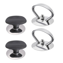 4Pcs Replacement Pot Lid Knobs Cookware Handles Heat-Resistant