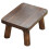 escabel de madera rectangular pequeño para cocina hogar y habitación 1