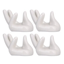 4 soportes de mano de cerámica para ocarina portátil, 6 agujeros