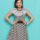 collar falso retro de malla tule capas blanco negro 5