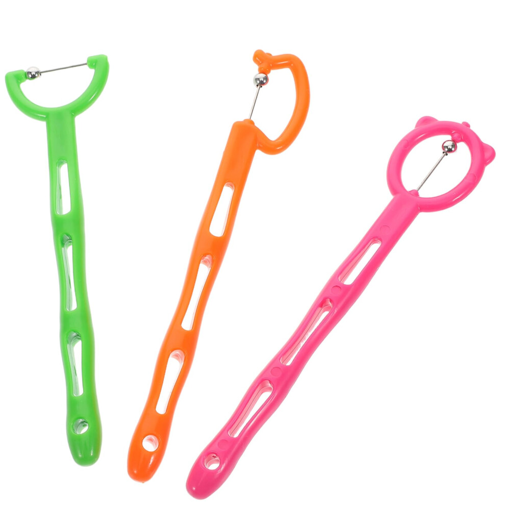Tongue Tip Flexibility Trainer 3-Piece Set For Speech Rehabilitation Oral-Motor Exercises Enhancing Jaw Control