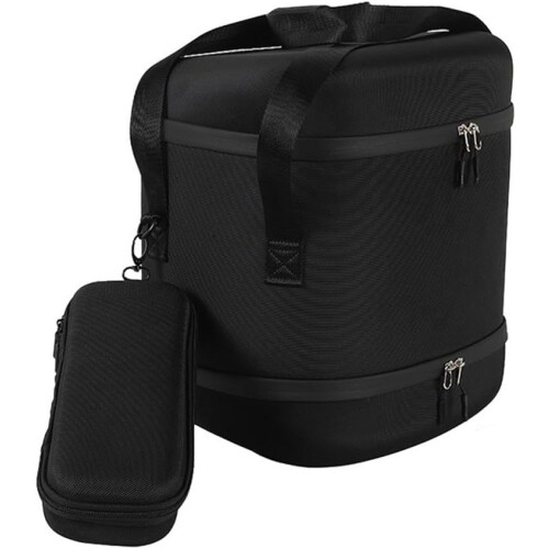 EVA Storage Bag For JBL 2 With Microphone Bag, Black, Protective Hard Case 2