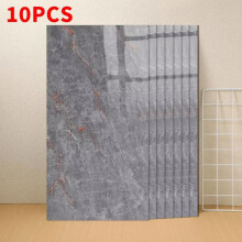 (O) 10 Packs Self-Adhesive Marble PVC Cladding Wall Panels for Kitchen Bathroom adhesive wall tiles peel stick wallpaper 3d wall stickers