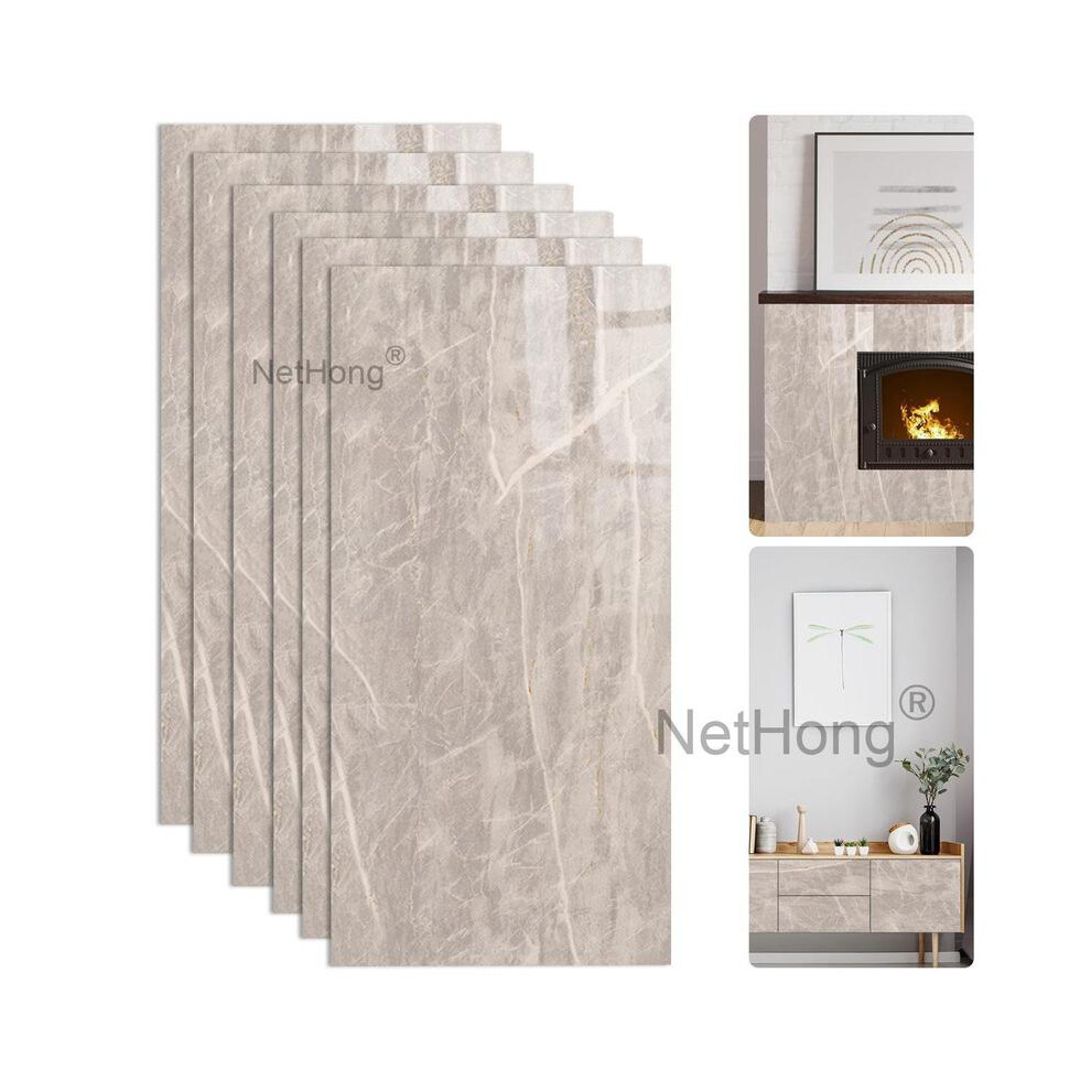 (H) 10 Packs Self-Adhesive Marble Pvc Cladding Wall Panels For Kitchen Bathroom Adhesive Wall Tiles Peel Stick Wallpaper 3D Wall Stickers 5021832417939