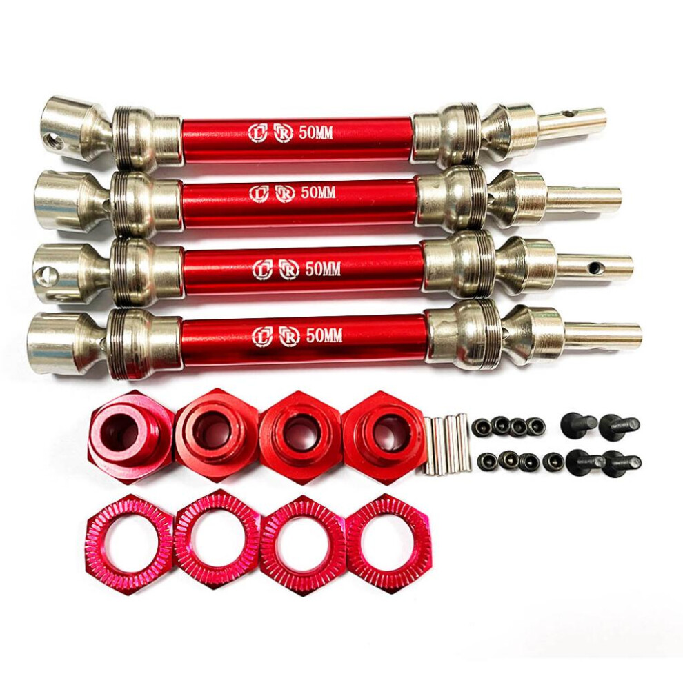 (Red) 4pieces Steel 1/10 Wheel Hex Mount For ARRMA SENTON 3S RC Car Part RC-image-OPC-PKJDQFX-NEW