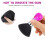 Plastic Broken Hair Brush Roze Neck Duster Voor 10
