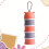 porta snack portatile 4 strati per bambini (arancione) 11