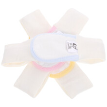 3Pcs Cotton Diaper Fixing Belts Adjustable Baby Fasten Straps Assorted
