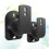 coppia supporti parete per altoparlanti surround, nero 11