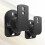 coppia supporti parete per altoparlanti surround, nero 10