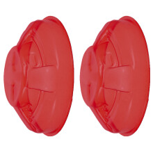 200 szt. plastikowe wisiorki z zawleczką bukłak, zestaw z etui PVC, czarne