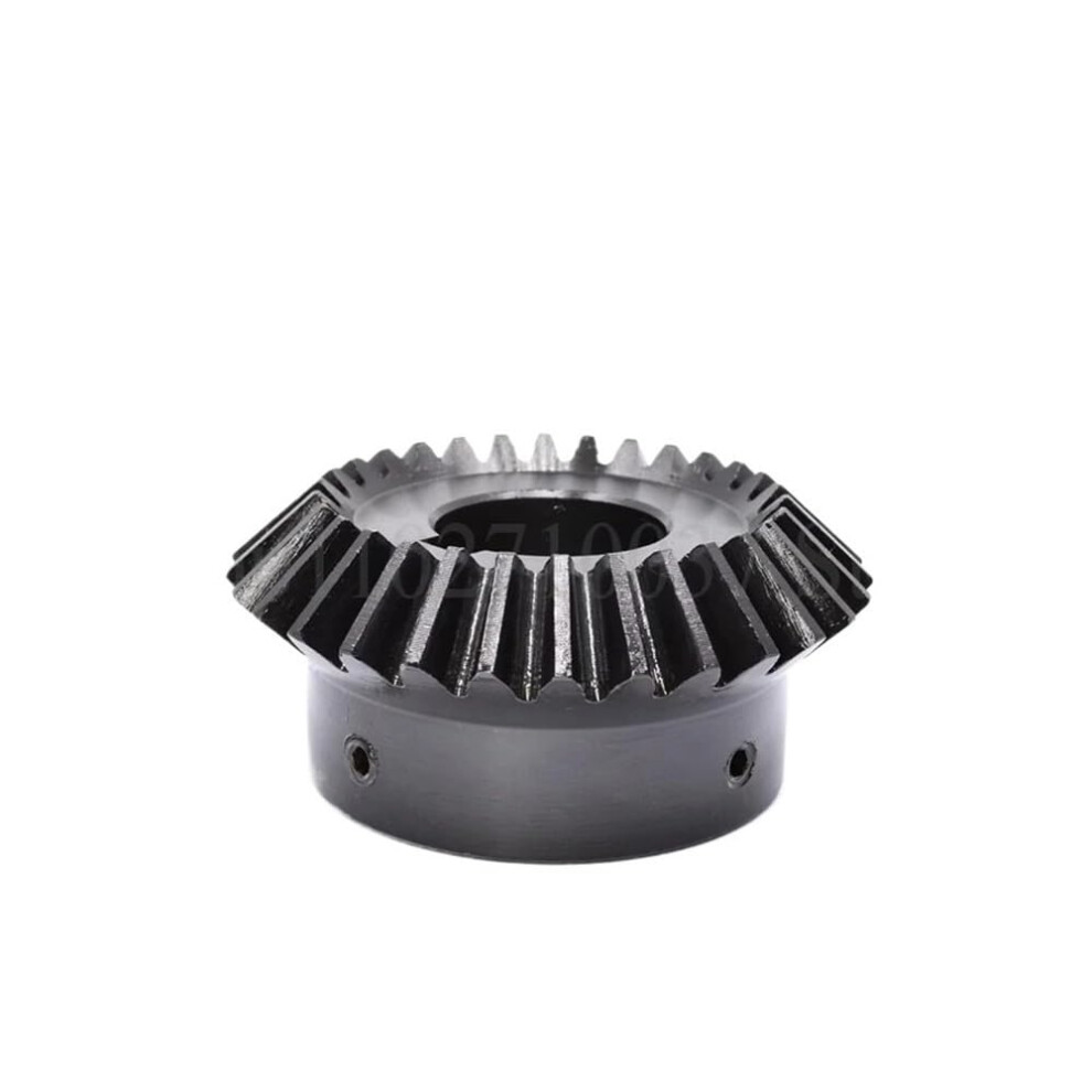 1:1 Bevel Gear 2M 20 Teeth, 45# Steel, 90 Degree Meshing, Bore 10-25mm, Keyway 4-8mm, Screw M5-image-OPC-PKJDYNY-NEW