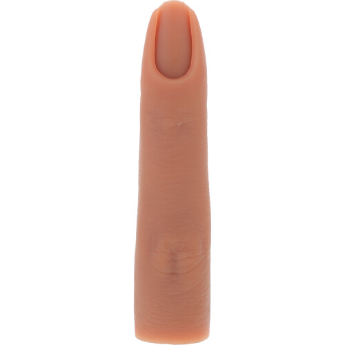 dedo flexible de silicona para práctica de uñas acrílicas 2