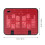 14 inch laptop koelmat met 5v usb ventilator van rood metaal 2