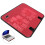 14 inch laptop koelmat met 5v usb ventilator van rood metaal 10