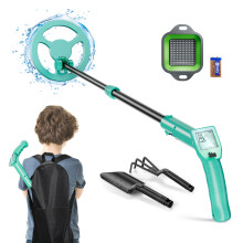Metal Detector Adjustable Height Metal Detector with Waterproof Coil