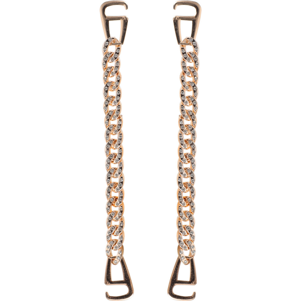 1 Paio Di Ciondoli Per Lacci, Catena Decorativa Per Scarpe Da Donna