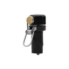 Bicycle Bell Handlebar End Mount, Waterproof, Compact Bike Horn, Warning Alarm For Cycling, 22.2mm Compatible