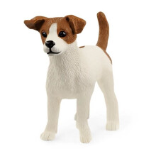 Spielzeugfigur - SCHLEICH - Jack Russell Terrier - Braun und Weiß - Realistische Details