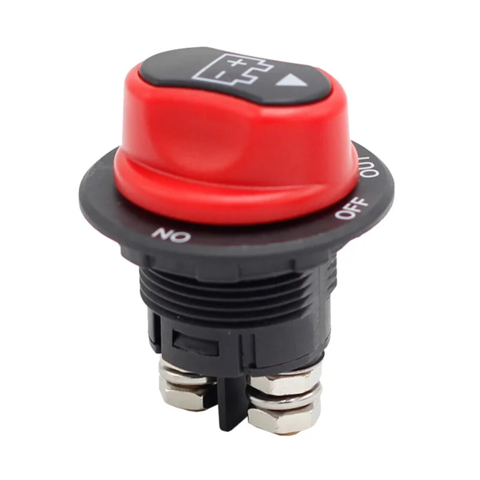 Dc 12V 24V 50A 100A 200A 300A Marine Boat Car Rv Battery Disconnect Isolator Cut Off On Off Battery Switch(100A) 12V/24V 100A 9354506781538