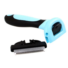 Pet Comb for Dogs Ergonomic Handle Dog Grooming Tool for Daily Grooming and Hygiene Removes Loose Hair