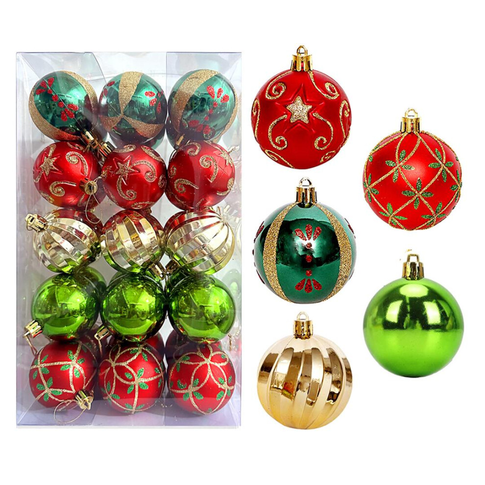 30-Piece Christmas Ornaments for Christmas Tree Decorations