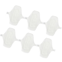 mutandine impermeabili 6 pezzi con fodera lavabile 180 mm bianco