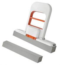 Foldable Desktop Mop, Self-Squeeze Sponge Cleaner, Wet-Dry Cleaning System, Cotton Cleaning Tool For Bathroom Kitchen Glass Car