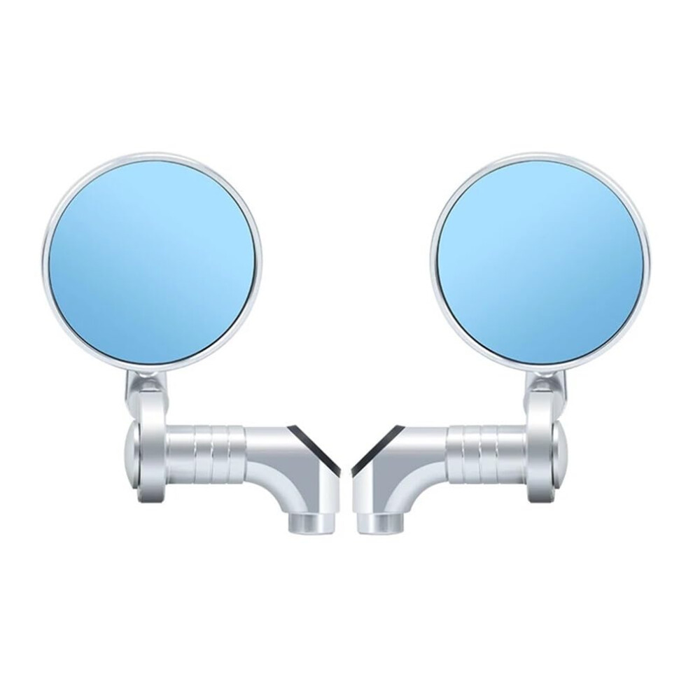 Cafe Racer Motorcycle Mirrors Cnc Machined End Bar 7/8 Inch (22Mm) Handlebar Rearview Mirror Color3 9084446973532