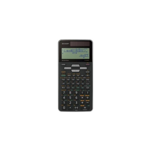 Sharp Schulrechner - SHARP - EL-W506T-GY - LCD-Display - Schwarz - Wissenschaftlich