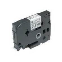Nastro adesivo - BROTHER - Rullo nero chiaro - 2,4 cm x 8 m - Compatibile P-Touch