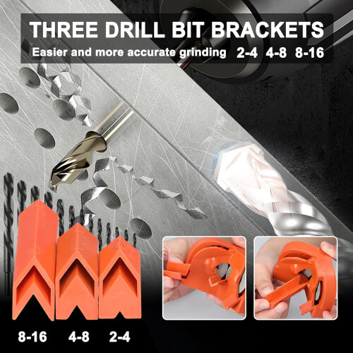 Multipurpose Electric Drill Bits Grinding Sharpener Diamond Grinding Blade Wear Resistant For Impact Drills 1