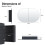 （96x60）Horizontal Oval Cabinet Bathroom Mirror 7