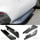 Side Skirts Extension Universal Front And Rear Bumper Lip Spoiler Diffuser Splitter Scratch Protector Winglets Black 2